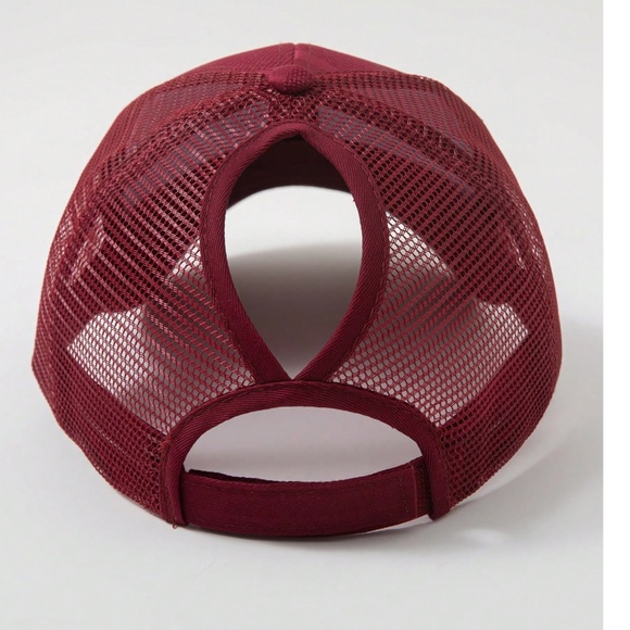 Messy hair/ponytail mesh baseball cap - Picture 4 of 9